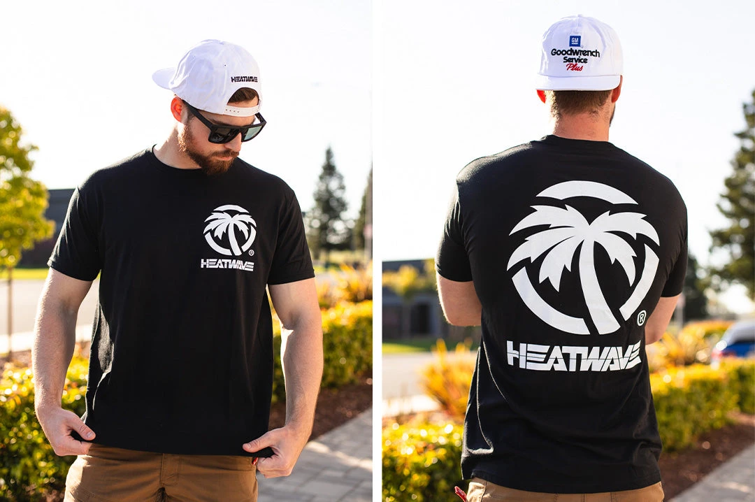 Heat Wave Billboard T-Shirt Black ( SIZE XL ONLY) Heat Wave Billboard T-Shirt Black ( SIZE XL ONLY) -Heat Wave Visual Billboard Black tshirt