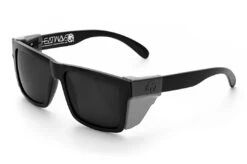 VISE Z87 Sunglasses Black Frame: Black Lens 11 VISE Z87 Sunglasses Black Frame: Black Lens -Heat Wave Visual Black Black Angle2 Smoke