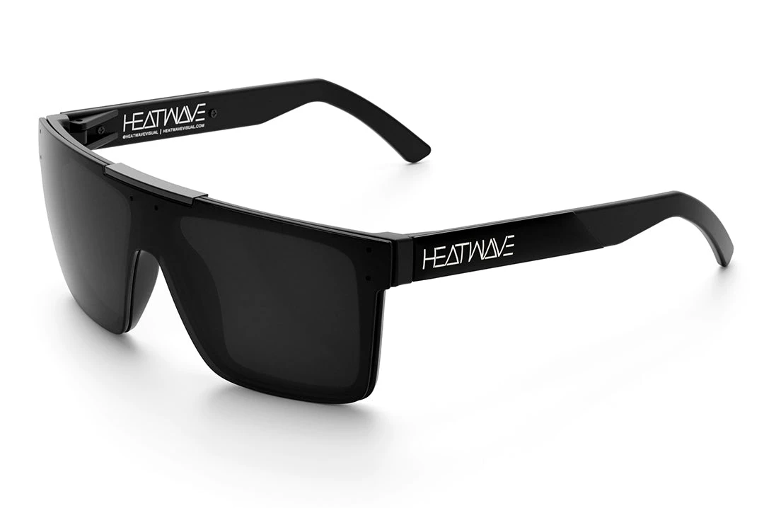 Quatro Sunglasses: Black Metal Customs Quatro Sunglasses: Black Metal Customs -Heat Wave Visual Black Black Metal Black Angle 0ab3d6c8 e994 4ca7 a11a 6f2cdcce8b9a