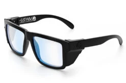 XL VISE Z87 Sunglasses Black Frame: Blue Light Blocking 4 XL VISE Z87 Sunglasses Black Frame: Blue Light Blocking -Heat Wave Visual Black Blue Light Angle Black