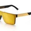 Quatro Sunglasses: Black/Gold Metal Customs 2 Quatro Sunglasses: Black/Gold Metal Customs -Heat Wave Visual Black Gold Metal Gold Angle 75cca198 2381 4418 a628 25befbc095c4