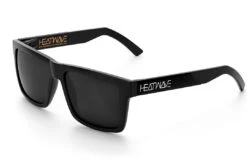 VISE Sunglasses: Black Metal Customs 4 VISE Sunglasses: Black Metal Customs -Heat Wave Visual Black Metal Black Black Angle