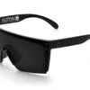 Lazer Face Sunglasses: Black Frame Anti Fog Black Lens Z87 -Heat Wave Visual Black AntiFog Black Angle2