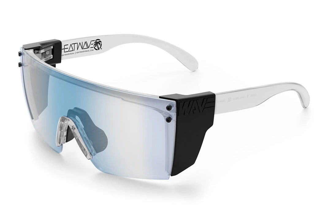 Lazer Face Glasses: CLEAR BLUE LIGHT BLOCKING LENS Z87 Lazer Face Glasses: CLEAR BLUE LIGHT BLOCKING LENS Z87 -Heat Wave Visual Blue Light Blockers Black