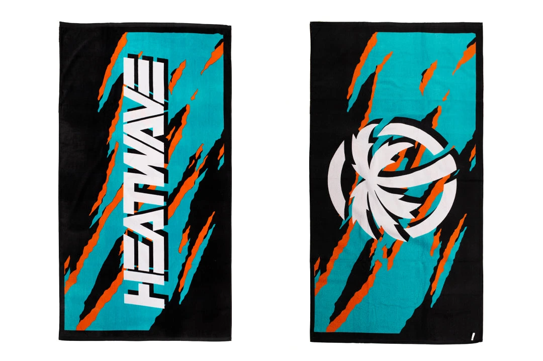 HWV Beach Towel - Bolt Smoker HWV Beach Towel - Bolt Smoker -Heat Wave Visual Bolt Smoker Towel