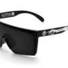 Lazer Face Sunglasses: Bones Customs -Heat Wave Visual Bones Black Angle