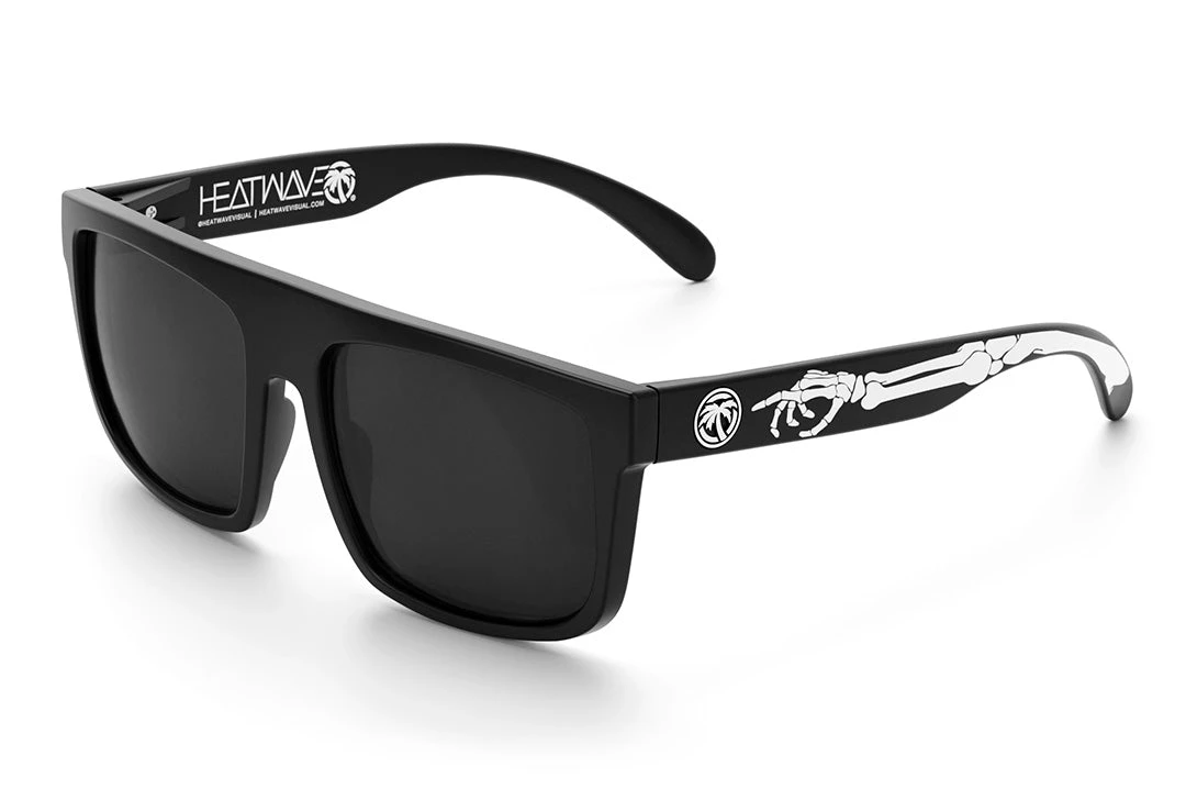 Regulator Sunglasses: BONES Customs Regulator Sunglasses: BONES Customs -Heat Wave Visual Bones Black Angle 57c6786c b8d0 45be 9c49 ce3450eeebfc