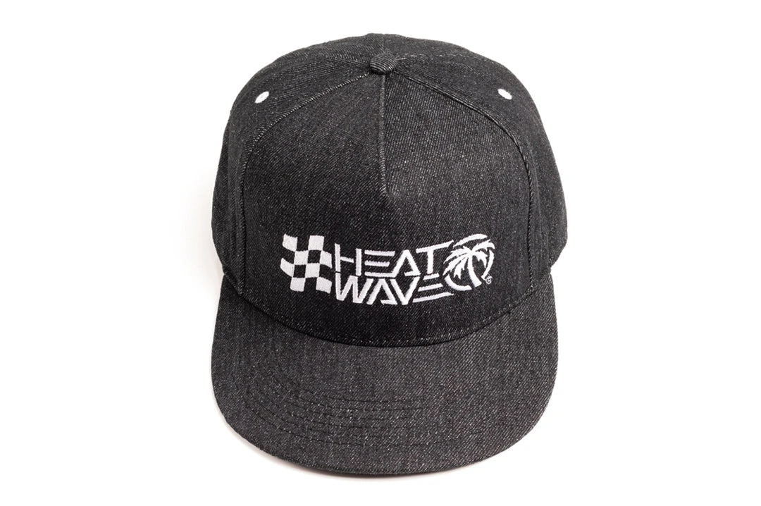 HWV Checker Hat Denim HWV Checker Hat Denim -Heat Wave Visual Checker Bandit Denim Hat 2