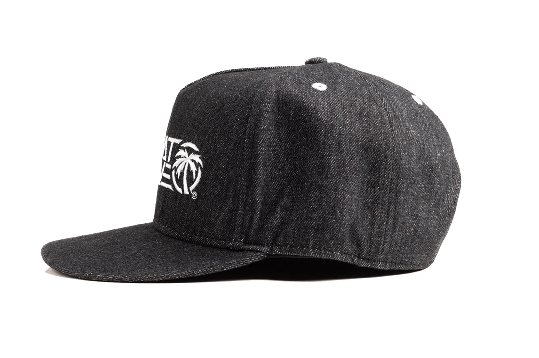 HWV Checker Hat Denim HWV Checker Hat Denim -Heat Wave Visual Checker Bandit Denim Hat 3