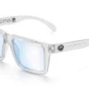 XL VISE Z87 Sunglasses Vapor Clear Frame: Blue Light Blocking 1 XL VISE Z87 Sunglasses Vapor Clear Frame: Blue Light Blocking -Heat Wave Visual Clear Blue Light Angle