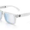 VISE Z87 Sunglasses Vapor Clear Frame: Blue Light Blocking Lens 1 VISE Z87 Sunglasses Vapor Clear Frame: Blue Light Blocking Lens -Heat Wave Visual Clear Clear Blue Light Angle