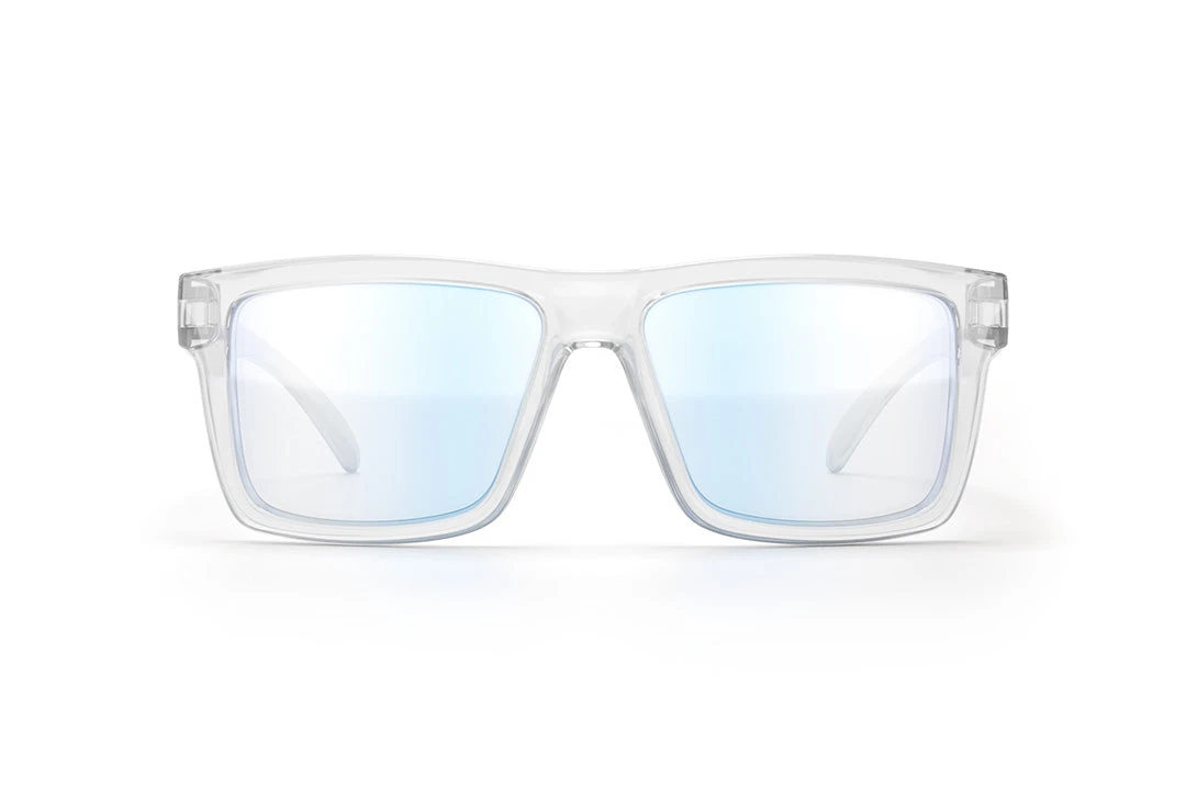 VISE Z87 Sunglasses Vapor Clear Frame: Blue Light Blocking Lens VISE Z87 Sunglasses Vapor Clear Frame: Blue Light Blocking Lens -Heat Wave Visual Clear Clear Blue Light Front