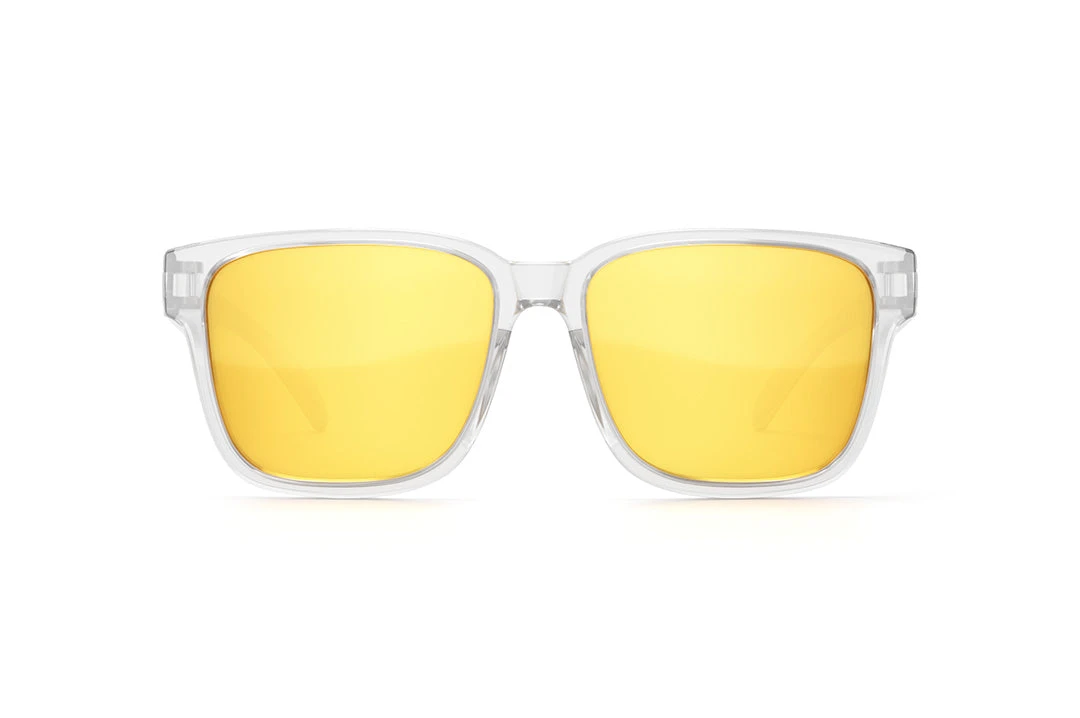Apollo Sunglasses: Vapor Clear Apollo Sunglasses: Vapor Clear -Heat Wave Visual Clear Gold Rush Front