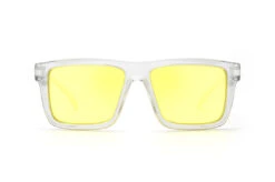 XL VISE Z87 Sunglasses Vapor Clear: 9 XL VISE Z87 Sunglasses Vapor Clear: -Heat Wave Visual Clear Hi Vis Yellow Front 89183c9b e675 4f23 9288 d4eca3d842f2