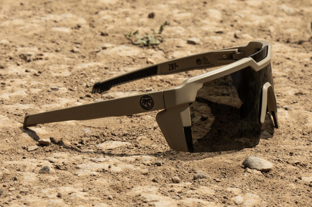 Future Tech Sunglasses: Desert Tan Frame Z87+ Future Tech Sunglasses: Desert Tan Frame Z87+ -Heat Wave Visual Desert Tan 1 7f6234e8 ebbb 414b 9438 9daaf94fcae1