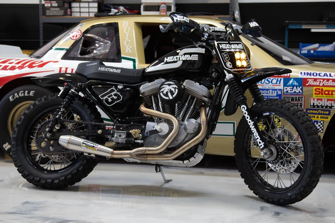 ICON H-D Air Cleaner Cover ICON H-D Air Cleaner Cover -Heat Wave Visual HD Icon Bike