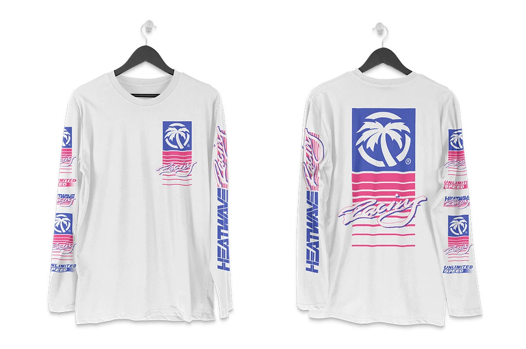 Heat Wave Highlighter Racing UPF 50 LONG SLEEVE Heat Wave Highlighter Racing UPF 50 LONG SLEEVE -Heat Wave Visual Hilighter SPF Longsleeve