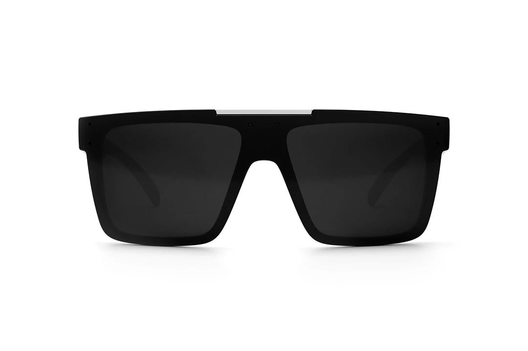 Quatro Sunglasses: Hydroshock Grey Quatro Sunglasses: Hydroshock Grey -Heat Wave Visual HydroShock Black Front