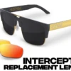Interceptor: Replacement Lenses 2 Interceptor: Replacement Lenses -Heat Wave Visual INTERCEPTOR REPLACEMENT LENSES