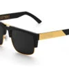 Interceptor 2.0 Sunglasses: BLACK/GOLD 1 Interceptor 2.0 Sunglasses: BLACK/GOLD -Heat Wave Visual Interceptor Black Gold Black Angle