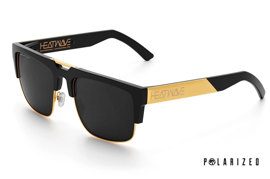 Interceptor 2.0 Sunglasses: BLACK/GOLD Interceptor 2.0 Sunglasses: BLACK/GOLD -Heat Wave Visual Interceptor Black Gold Black Angle 33d8f969 7ff0 4567 9771 11869474def9