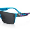 Kids Lazer Face Sunglasses: Static -Heat Wave Visual Kids Lazer Face Static Angle