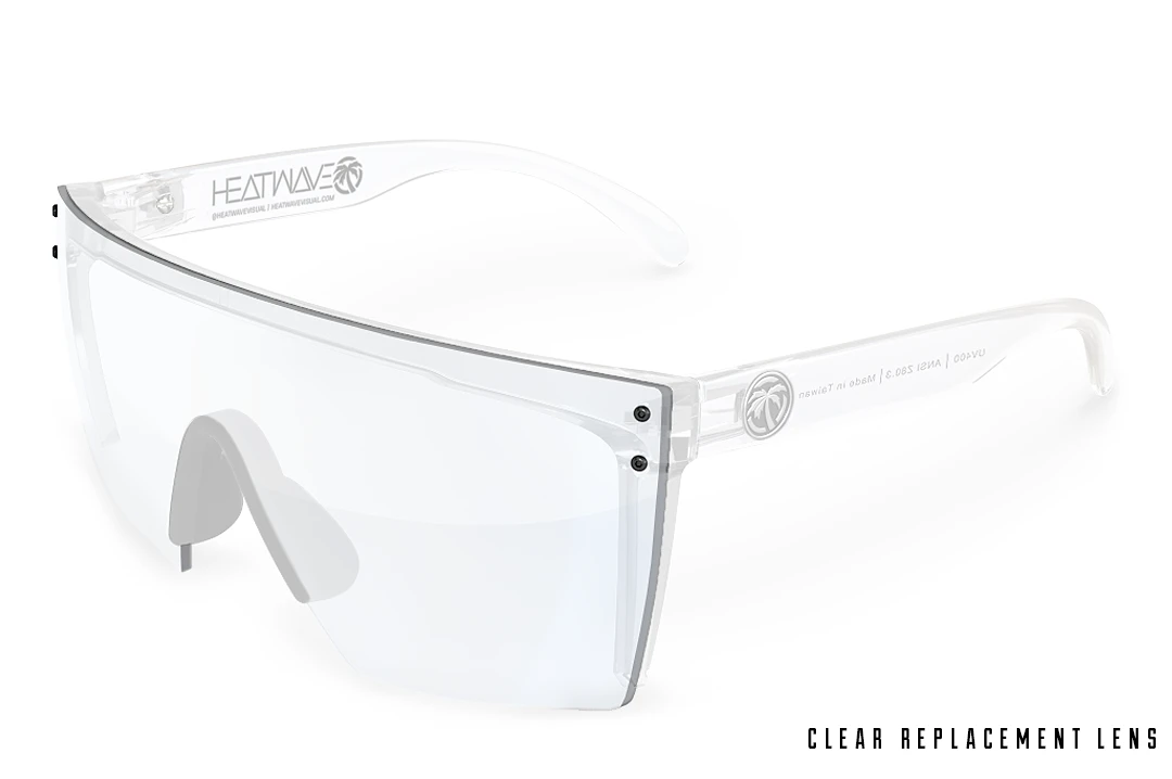 Replacement Lens Kit: LAZER FACE Replacement Lens Kit: LAZER FACE -Heat Wave Visual LENS KIT clear