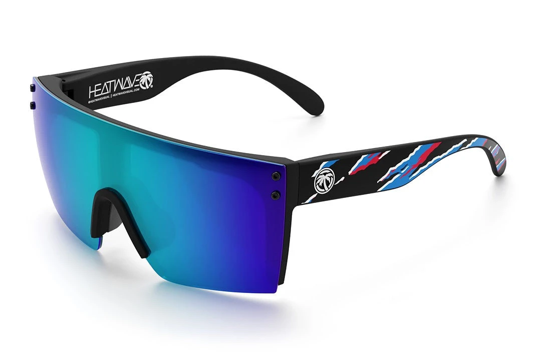 H2O Lazer Face Floating Sunglasses: H2O Lazer Face Floating Sunglasses: -Heat Wave Visual LazerFace H2O Fireblade Galaxy Angle