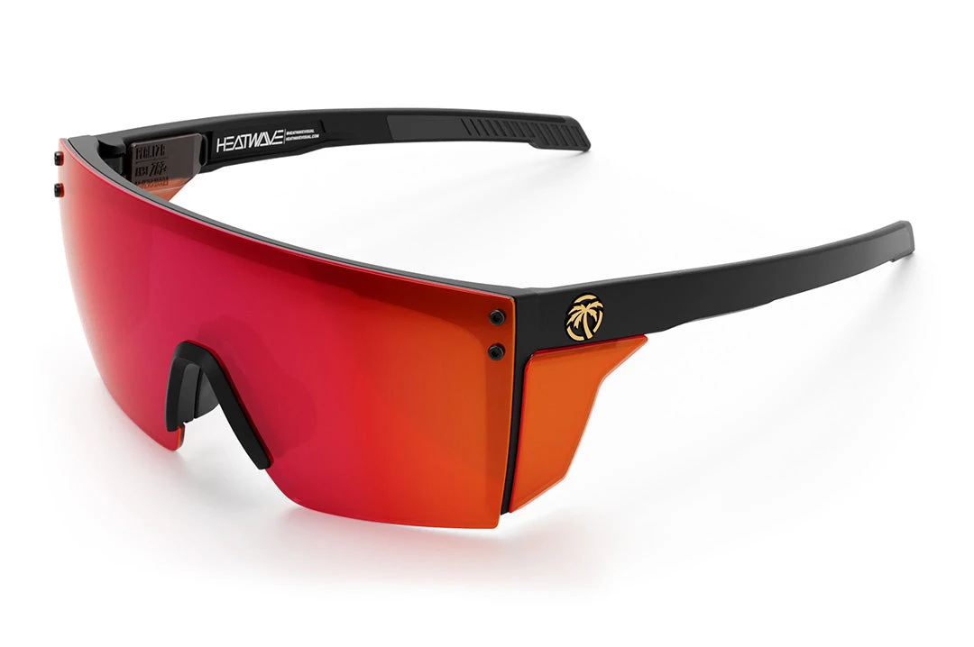 Performance Lazer Face Sunglasses: Red/Orange Z87+ Performance Lazer Face Sunglasses: Red/Orange Z87+ -Heat Wave Visual LazerFace Perf Black Matte Firestorm Angle Shields e64a6d23 6241 4fab a2e1 f9cebd4608d1