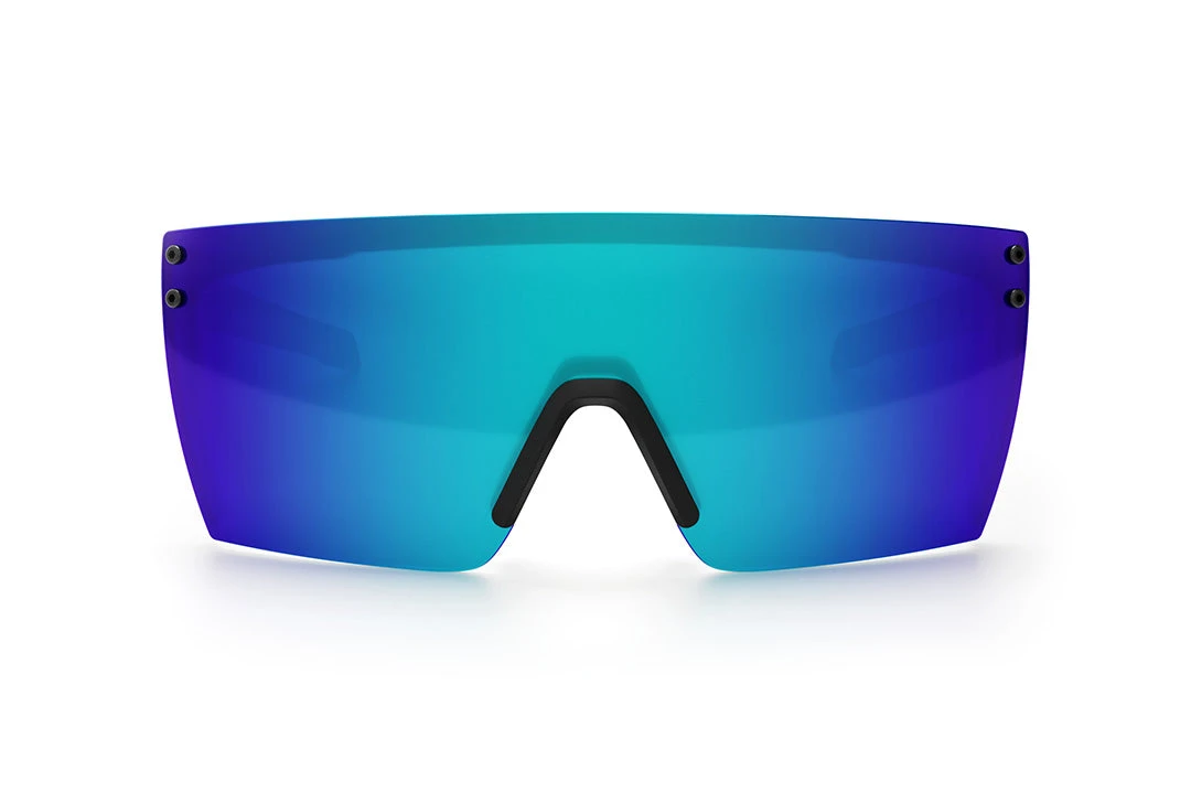Performance Lazer Face Sunglasses: Galaxy Z87+ Performance Lazer Face Sunglasses: Galaxy Z87+ -Heat Wave Visual LazerFace Perf Black Matte Galaxy Front