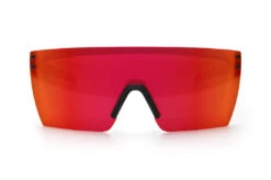 Performance XL Lazer Face Sunglasses: Red/Orange Z87+ 4 Performance XL Lazer Face Sunglasses: Red/Orange Z87+ -Heat Wave Visual LazerFace XL Perf Black Matte Firestorm Front
