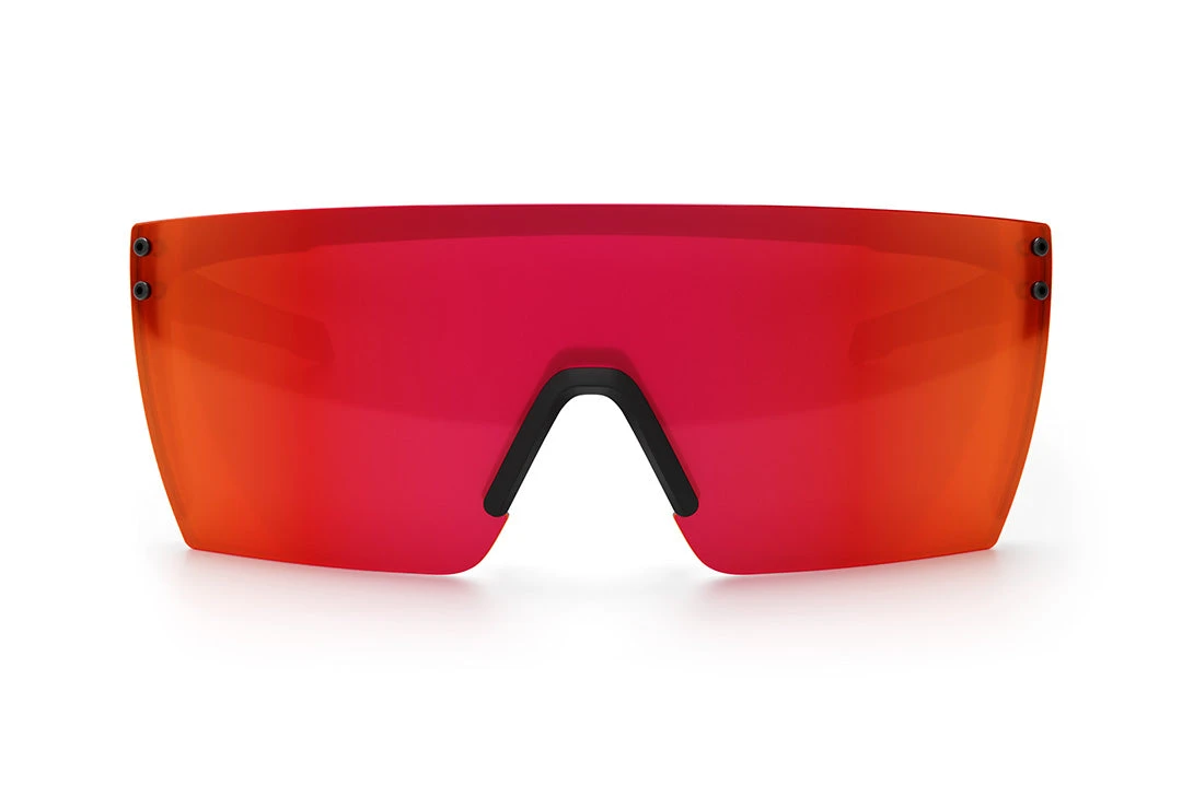 Performance XL Lazer Face Sunglasses: Red/Orange Z87+ Performance XL Lazer Face Sunglasses: Red/Orange Z87+ -Heat Wave Visual LazerFace XL Perf Black Matte Firestorm Front