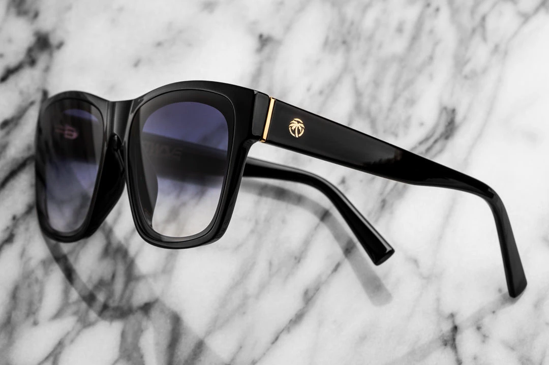 Marylin Sunglasses: BLACK Marylin Sunglasses: BLACK -Heat Wave Visual Marylin Purple Rain