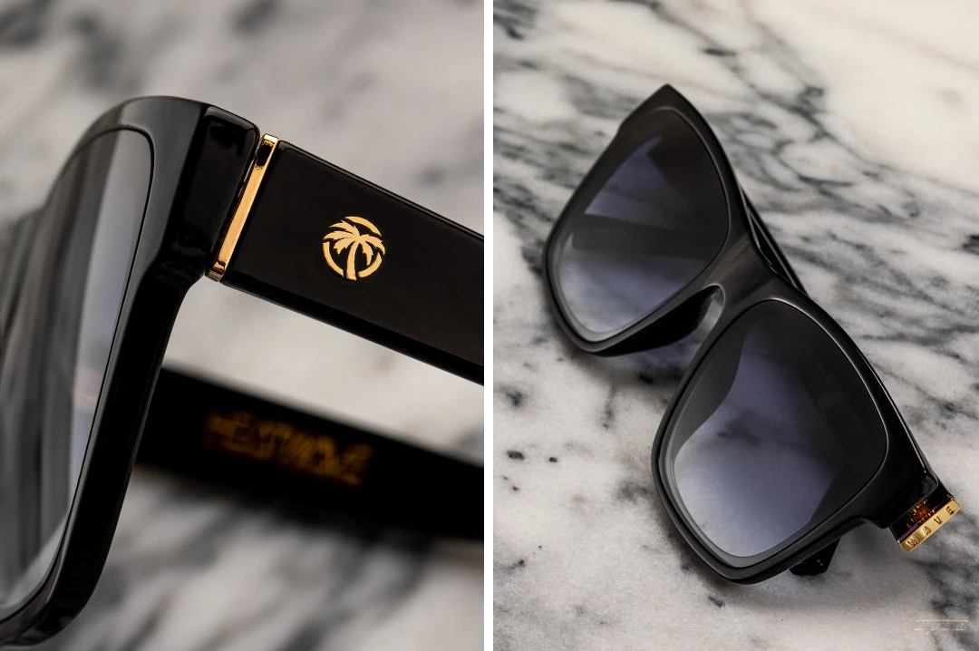 Marylin Sunglasses: BLACK Marylin Sunglasses: BLACK -Heat Wave Visual Marylin detail 1