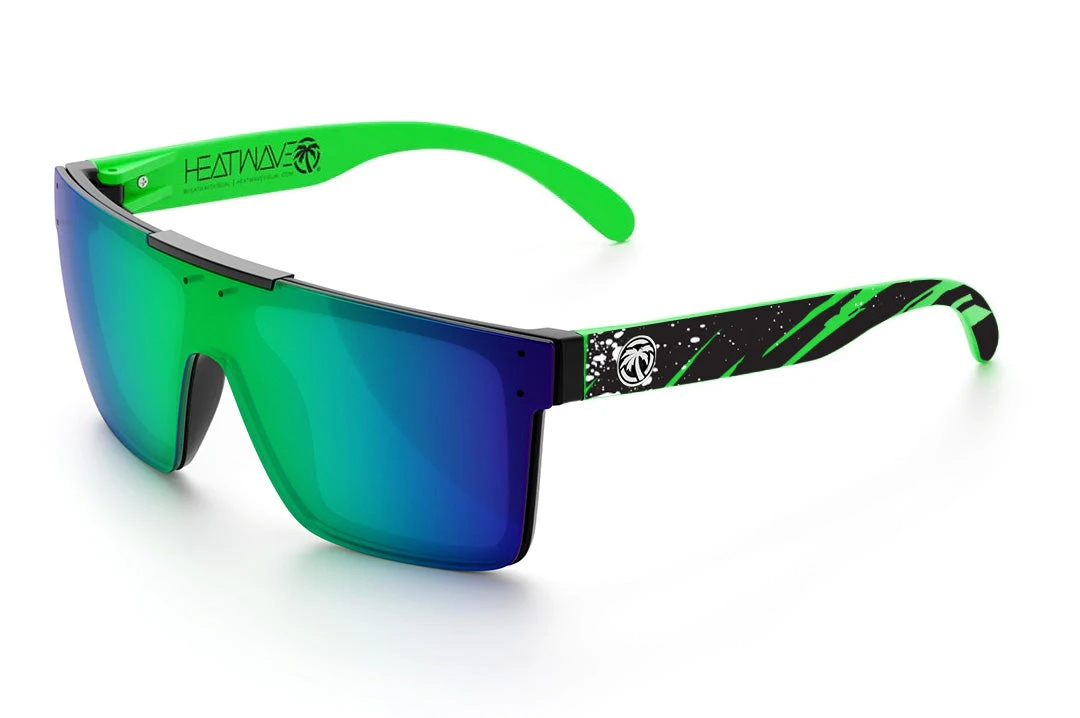 Quatro Sunglasses: Aerosol Green Customs Quatro Sunglasses: Aerosol Green Customs -Heat Wave Visual Moto Aerosol UltraViolet 307267cd 76f7 4083 a597 75655ef4a989