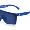 Lazer Face Sunglasses: Neon Blue Z87 2 Lazer Face Sunglasses: Neon Blue Z87 -Heat Wave Visual Neon Blue