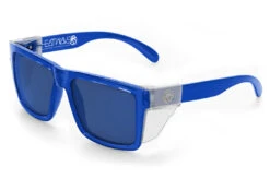 XL VISE Z87 Sunglasses Neon Blue Frame 7 XL VISE Z87 Sunglasses Neon Blue Frame -Heat Wave Visual Neon Blue Clear 602a8247 9ba4 4417 9e18 66ef7f1ab989