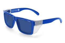 VISE Z87 Sunglasses Neon Blue Frame 8 VISE Z87 Sunglasses Neon Blue Frame -Heat Wave Visual Neon Blue Clear a97627df 0243 46c3 a8a4 0369f2db7171