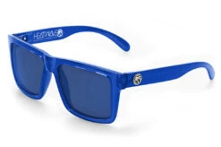 Heat Wave Visual 23 XL VISE Z87 Sunglasses Neon Blue Frame