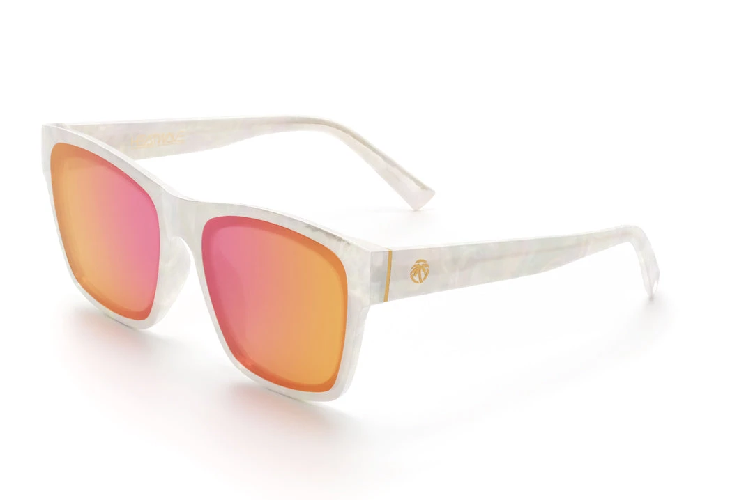 Marylin Sunglasses: PEARL Marylin Sunglasses: PEARL -Heat Wave Visual Pearl Rose Gold