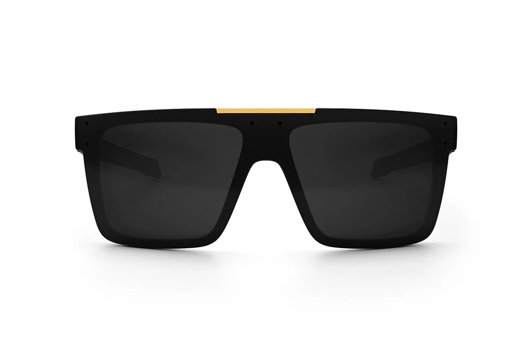 Performance Quatro Sunglasses: Black Z87+ Performance Quatro Sunglasses: Black Z87+ -Heat Wave Visual Quatro Perf Black Matte Black Front