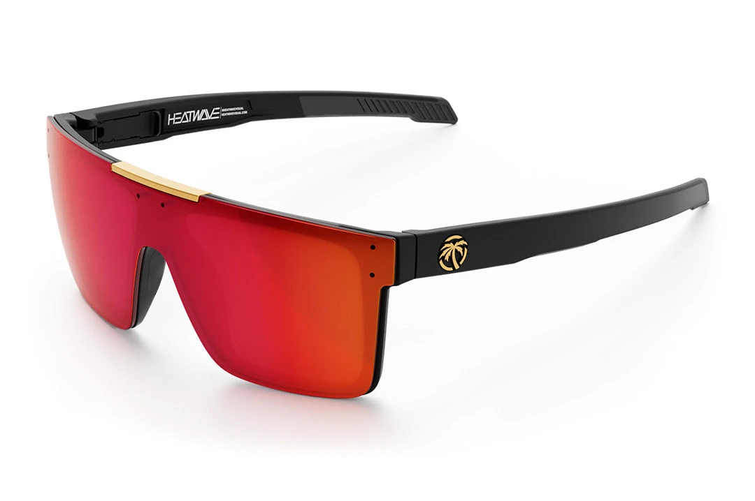 Performance Quatro Sunglasses: Red/Orange Z87+ Performance Quatro Sunglasses: Red/Orange Z87+ -Heat Wave Visual Quatro Perf Black Matte Firestorm Angle 3163d7ac 57a5 413c 8a0e 57552adc045b