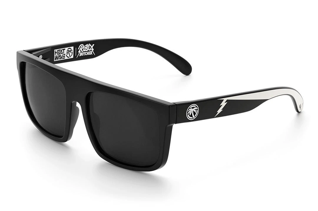 Regulator Sunglasses: Rusty Butcher Customs Regulator Sunglasses: Rusty Butcher Customs -Heat Wave Visual Rusty Butcher Black Angle 49e0f05e d439 4dcb 9535 85002979c3f1