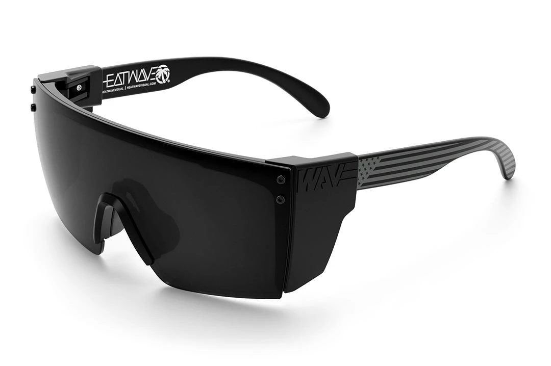 Lazer Face Sunglasses: Stars & Stripes SOCOM z87 Lazer Face Sunglasses: Stars & Stripes SOCOM Z87 -Heat Wave Visual Stars Stripes Socom Black Angle Black