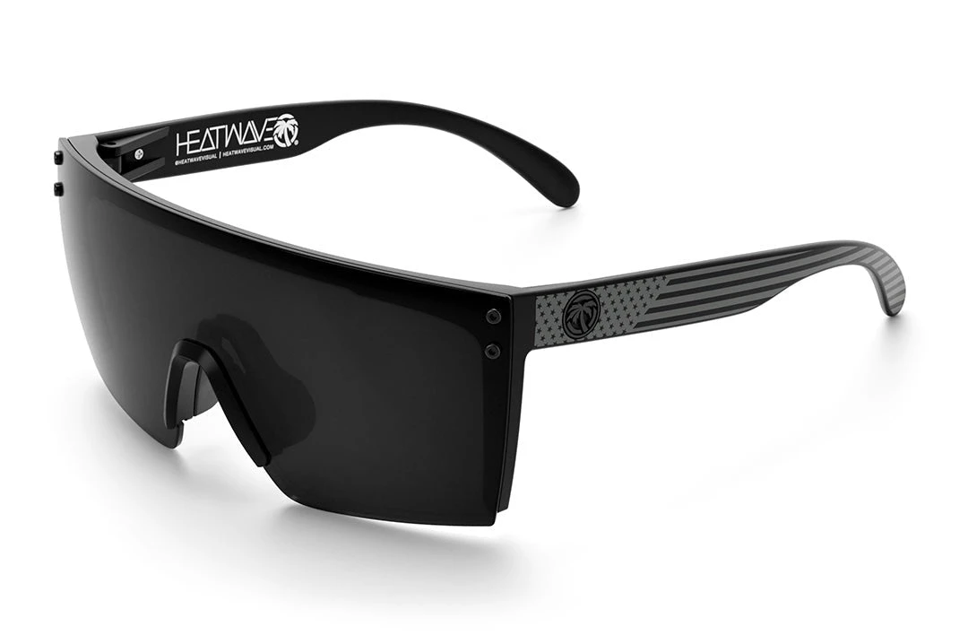 Lazer Face Sunglasses: Stars & Stripes SOCOM z87 Lazer Face Sunglasses: Stars & Stripes SOCOM Z87 -Heat Wave Visual Stars Stripes Socom Black Angle