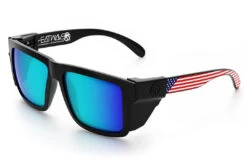 XL VISE Z87 Sunglasses: Stars And Stripes USA 4 XL VISE Z87 Sunglasses: Stars And Stripes USA -Heat Wave Visual Stars Stripes USA Galaxy Angle Black