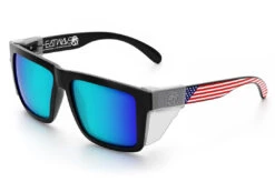 XL VISE Z87 Sunglasses: Stars And Stripes USA 6 XL VISE Z87 Sunglasses: Stars And Stripes USA -Heat Wave Visual Stars Stripes USA Galaxy Angle Clear