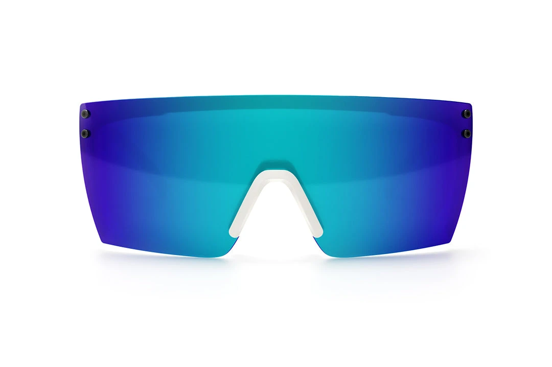 Lazer Face Sunglasses: WHITE FRAME Stars & Stripes USA z87 Lazer Face Sunglasses: WHITE FRAME Stars & Stripes USA Z87 -Heat Wave Visual Stars Stripes USA White Front