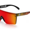 Lazer Face Sunglasses: Tiger Fire Customs 1 Lazer Face Sunglasses: Tiger Fire Customs -Heat Wave Visual Tiger Fire Sunblast Angle