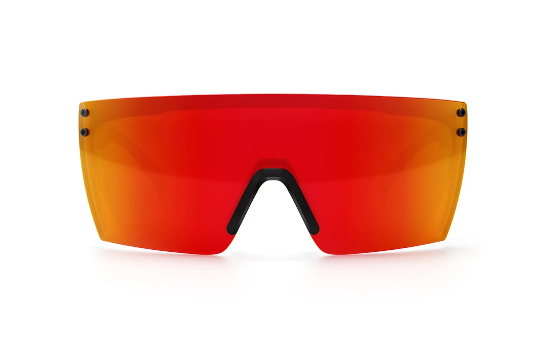 Lazer Face Sunglasses: Tiger Fire Customs Lazer Face Sunglasses: Tiger Fire Customs -Heat Wave Visual Tiger Fire Sunblast Front